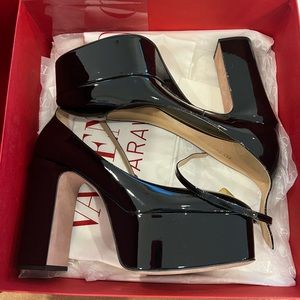 Valentino Garavani Tan-Go Platform Pump in Patent Leather 120MM